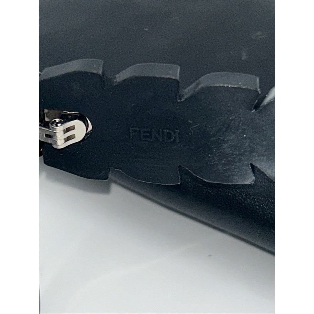 Fendi Special Edition Sunnies FF0139S N6DHD Havana Spotted Crystals Black & Case - Picture 9 of 13
